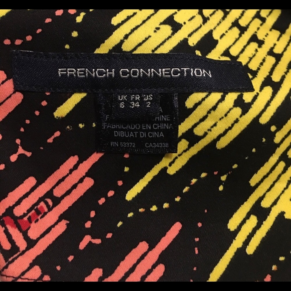 French Connection Bodycon Patterned Dress - Picture 3 of 3
